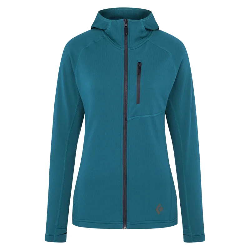 Black Diamond Women's Coefficient Hoodie Azurite